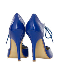 ZORA ANKLE TIE COBALT