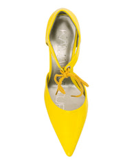 ZORA ANKLE TIE YELLOW