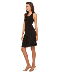 RACER FLAIR DRESS TO KNEE