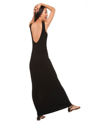 V BACK NECK MAXI GOWN